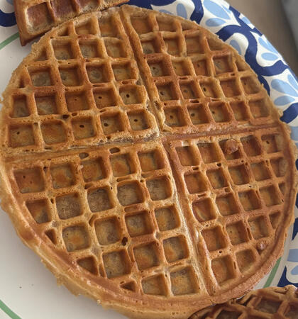 Dulce de leche Belgian waffles! Dulce de leche Belgian waffles!